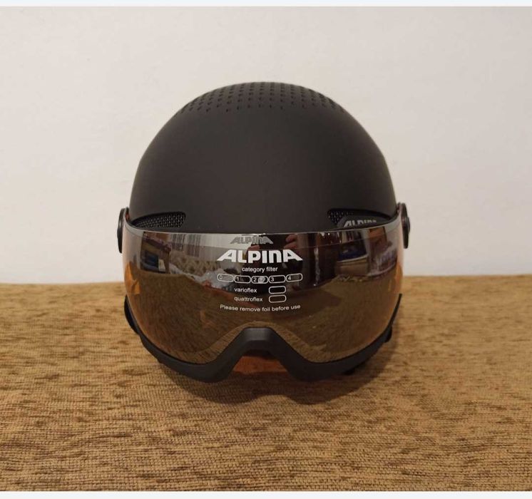 Casca schi ski Alpina Arber Visor Q Lite.
