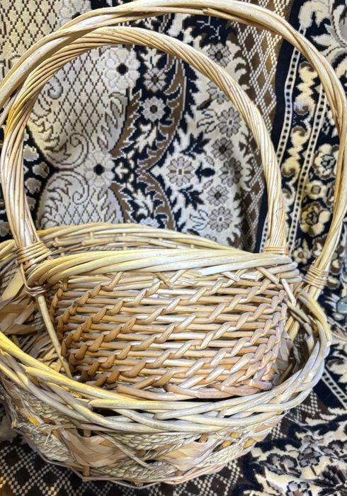 Корзины плетёные декоративные