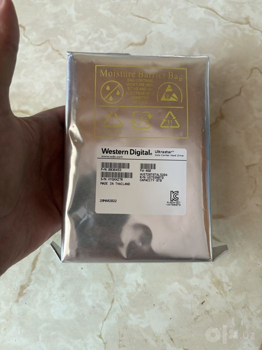 Vestern Digital hard 8 terrabayt yengi