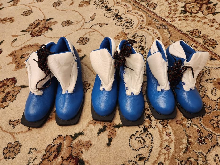 Лыжи и лыжные ботинки