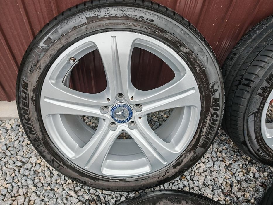 Jante originale Mercedes E class 245 45R18 Michelin Vară