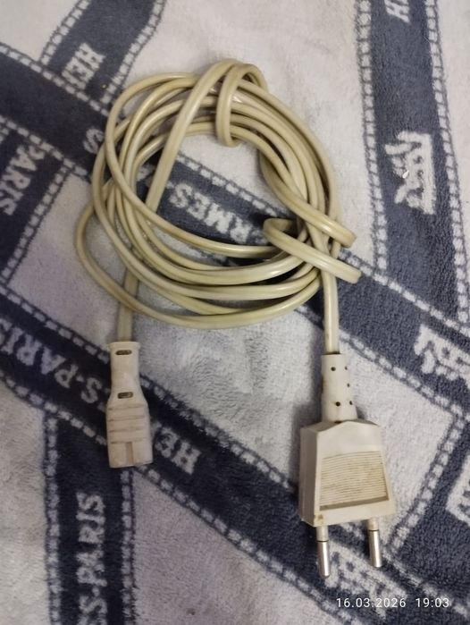 Шнур питания советский для электросамовара / чайника (6А 250В)