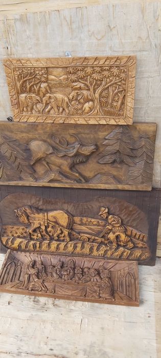 Sculptura lemn antichități