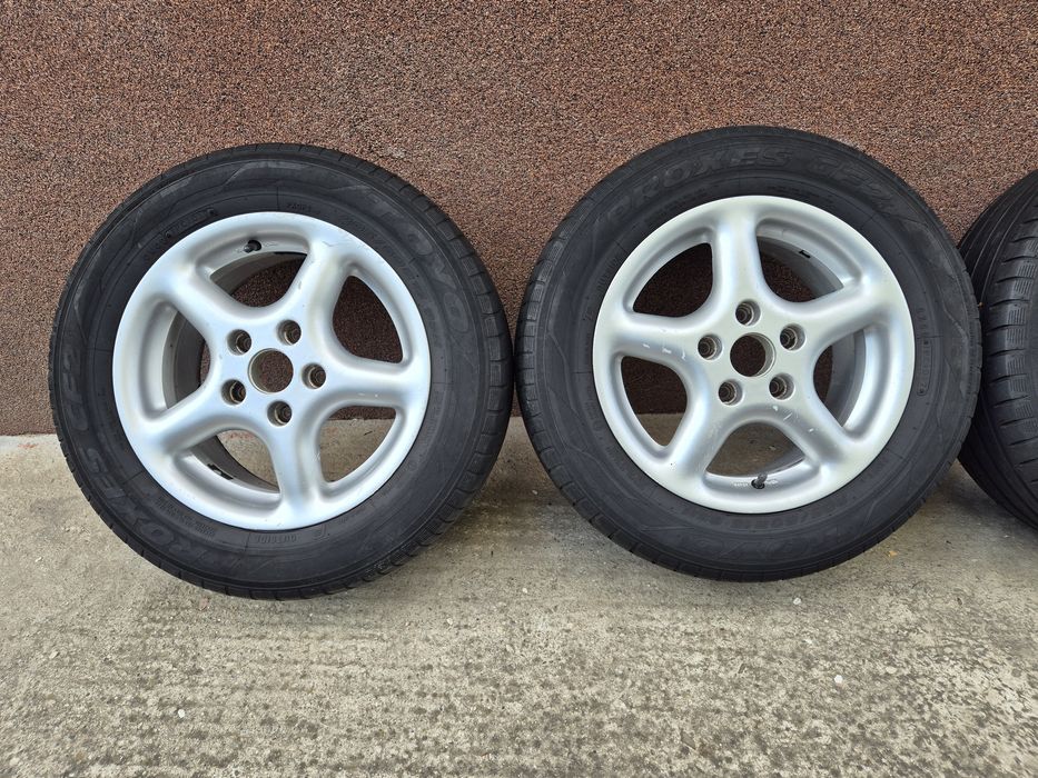 Jante R15 5x112 cu anvelope vară 205/69R15