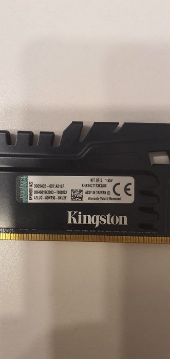 ОЗУ DDR3 2400 МГц Kingston HyperX Beast 4 ГБ, KHX24C11T3K2/8X