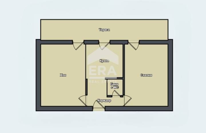 Тристаен, изцяло южен апартамент след основен ремонт в кв."Владиславов