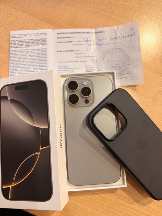 Iphone 16 pro 128gb Гаранционен