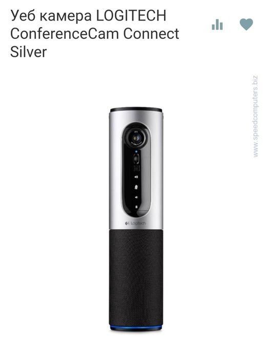 Ye6 камера LOGITECH ConferenceCam Connect Silver
