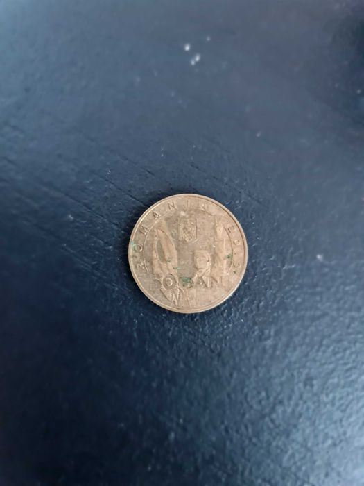 Moneda 50 bani 2019 cu revoluția