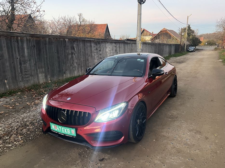 Mercedes-Benz C43 AMG 3.0 biturbo 370cp 2017 4matic (decembrie) aproape full