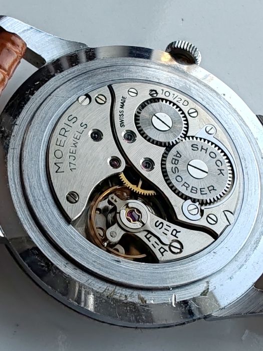Ceas Moeris Int Manuala 35,5 mm Funcționează Impecabil!