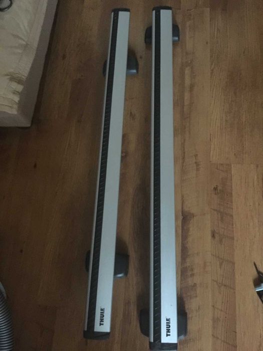 Thule 753/754 + Wingbar Evo Silver 122см