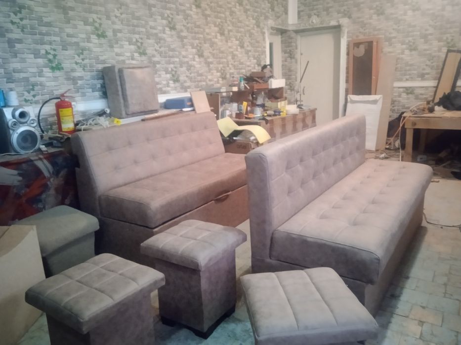 Реставрация и ремонт мягкой мебели.  Мебел на заказ