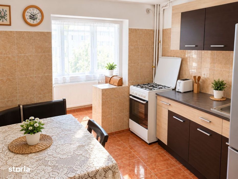 Apartament decomandat cu 3 camere, 2 bai – Eremia Grigorescu