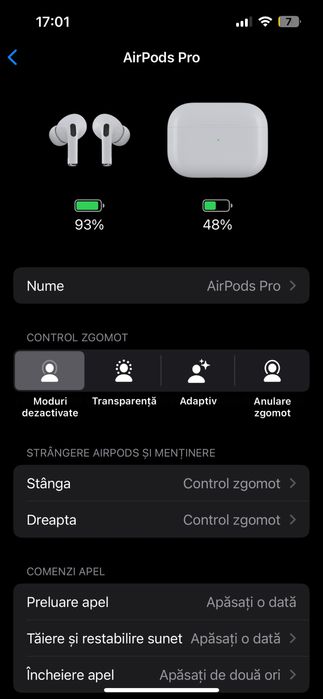 Airpods pro 2 cu noice canceling
