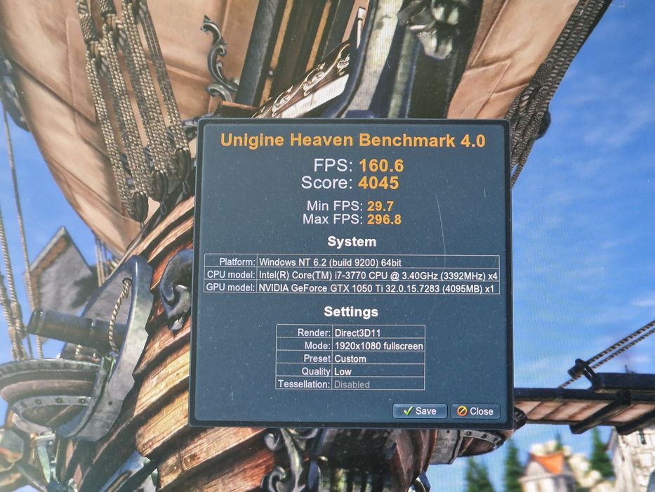 Fortnite Геймърски Компютър/i7 3770/16GB RAM/ Памет-500GB/GTX 1050TI 4GB