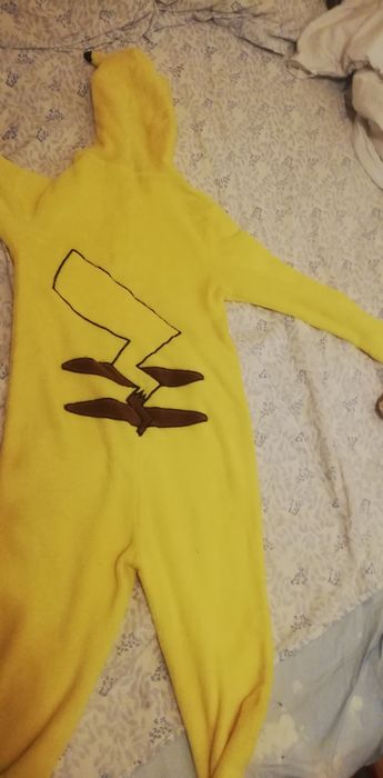 Catsuit costum pokemun mon galben