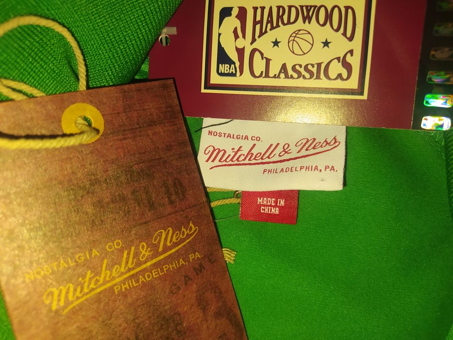 Ново горнище Mitchell&Ness Бостън Селтикс, разм.XS