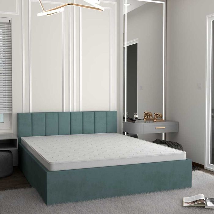 Paturi Dormitoare Tapitate Gri Maro Verde Alb Negru Turcoaz Bej X2