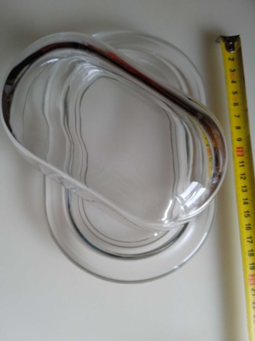 Чиния Съд за масло, сирене и др. 19,5*13*6,5 см