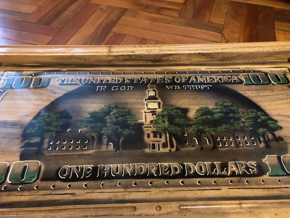 Нарды из орехового дерева, ручная работа