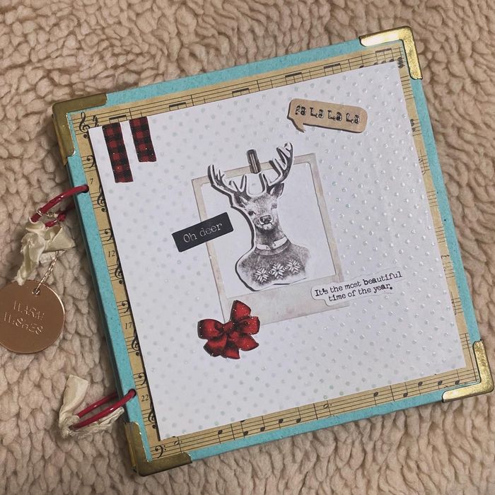 Ръчно направени коледни тефтери/албуми