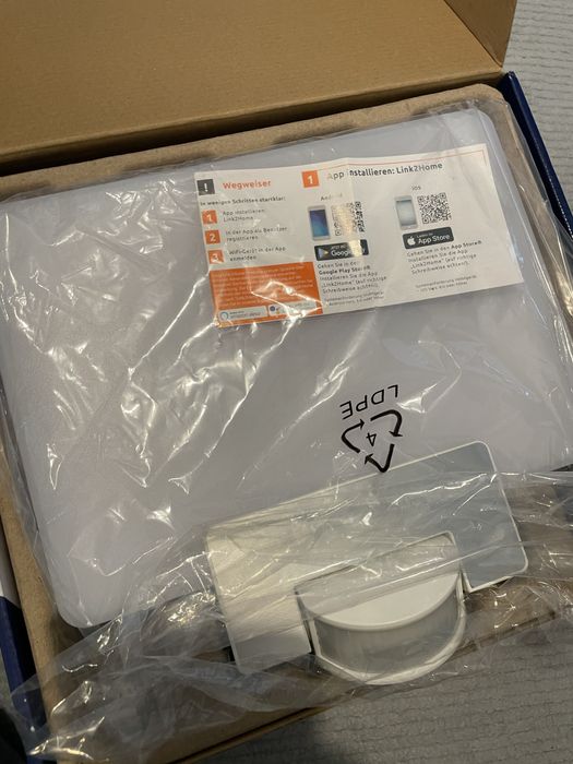 Lampa Led cu senzor de miscare exterior ( cu lumini ambientale)