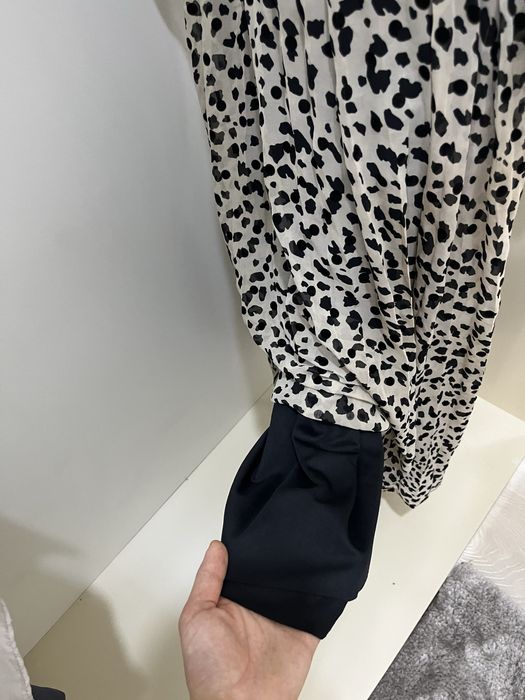 Женское платье с леопардовым принтом турецкого бренда LA JULYET