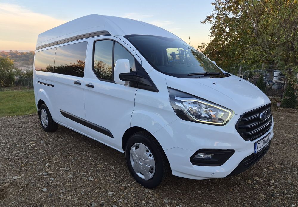 Ford Custom 2020 2.0TDCI 131CP 9 locuri lung inalt inmatriculat