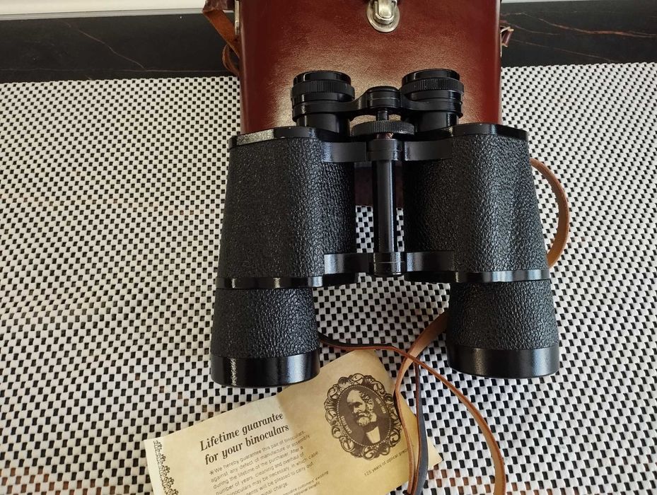 ТОП Бинокъл Carl Zeiss Jena-JENOPTEM-MULTI-COATED -10 х 50W-ГДР--като НОВ