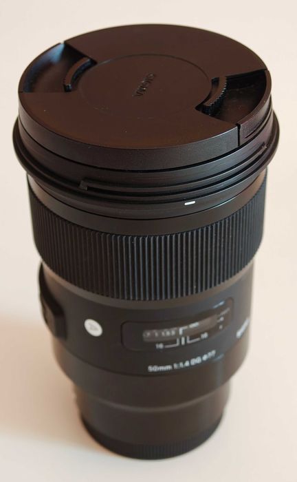 Obiectiv Sigma 50mm f/1,4 - Sony FE - ca nou