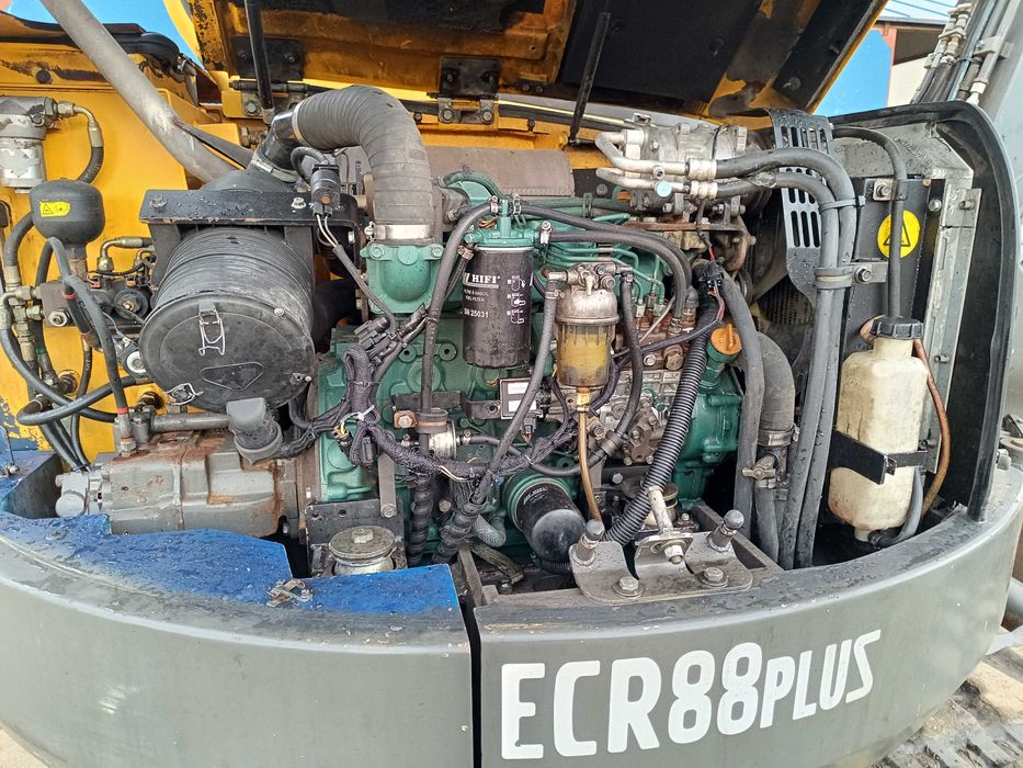 Miniexcavator Volvo ECR 88Plus, 9 tone, 2012
