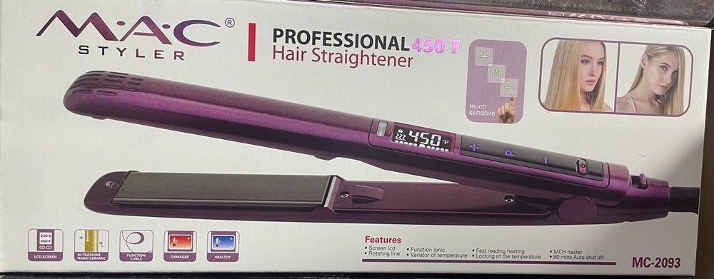 MAC Styler MC-2093 профессиональный выпрямитель 450°F