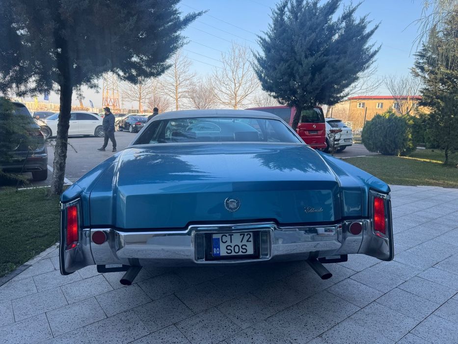 Cadillac Eldorado Coupe  1972.    20.000 km  vehicul istoric