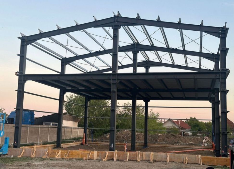 vand hale structuri metalice 14x40