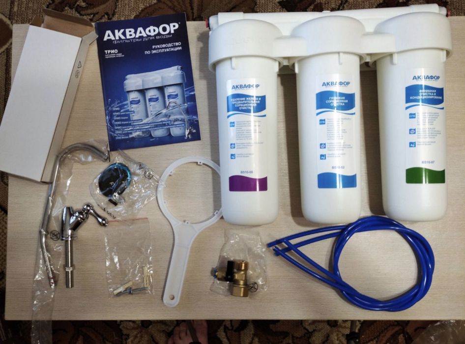 Установка фильтров для воды