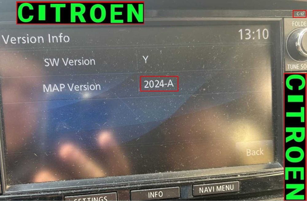 2026 СД карта Citroen C4 Aircross C11 C12 Peugeot 4008 P11 P12 Пежо