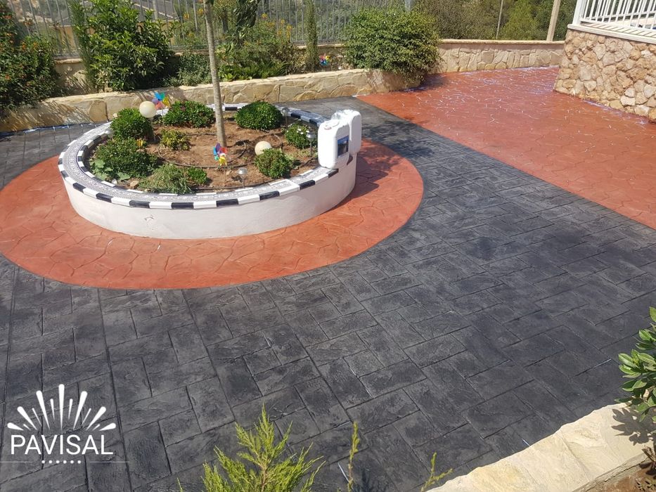 Beton Amprentat/Vertical