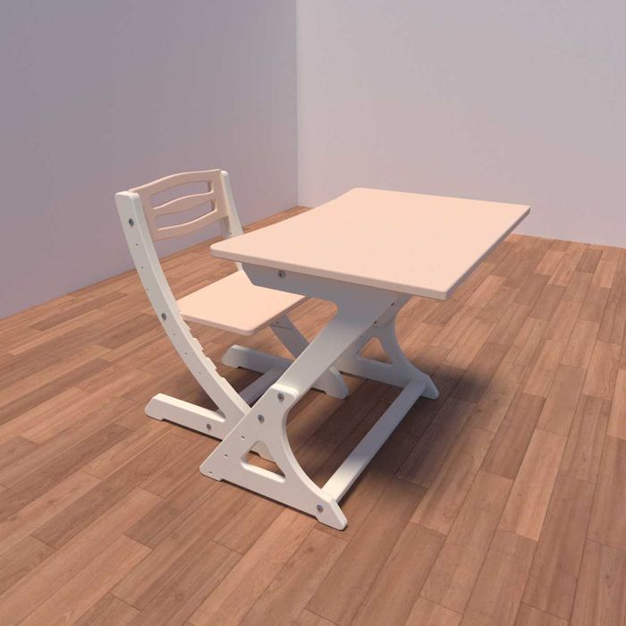 Парта детская. Регулируемая.