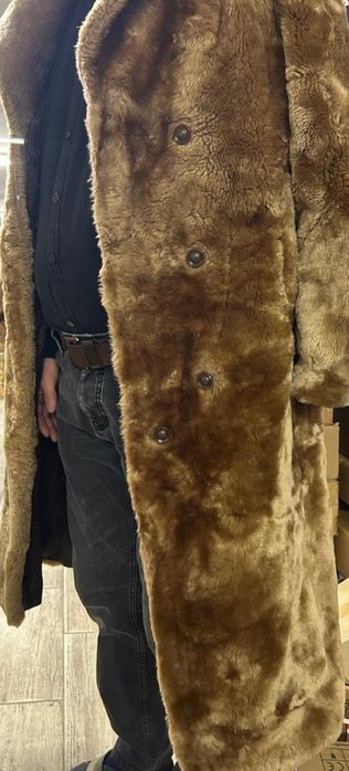 Новая цигейковая шуба