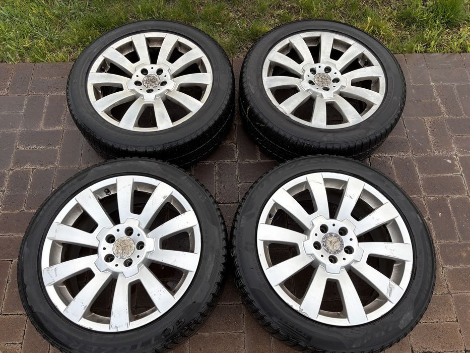 Vand jante 19” Mercedes originale + cauciucuri iarna + vara