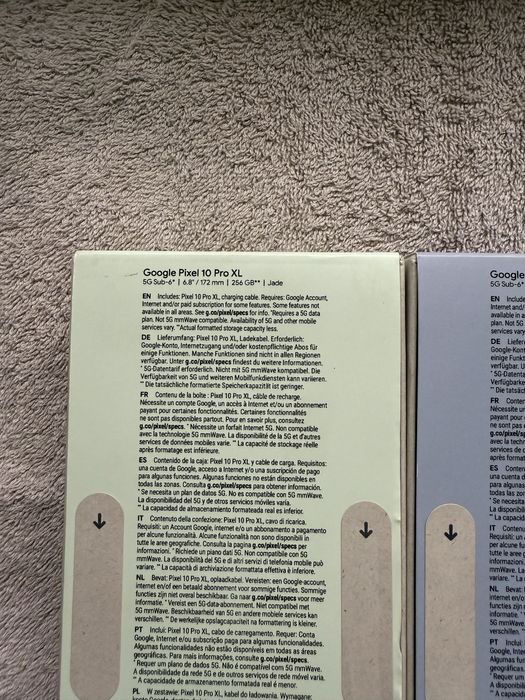 google Pixel 10 Pro XL 256 GB SIGILATE