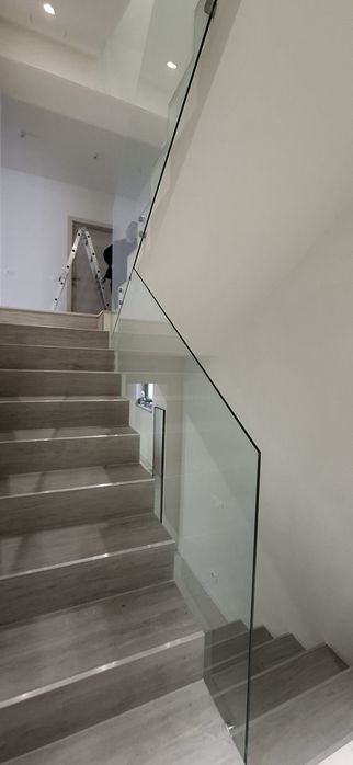 Balustrade din sticlă securizată