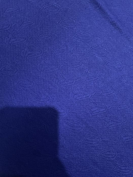 Ткань синего цвета