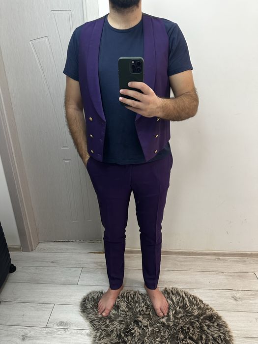 Costum Viggo mov, marimea 54/XL