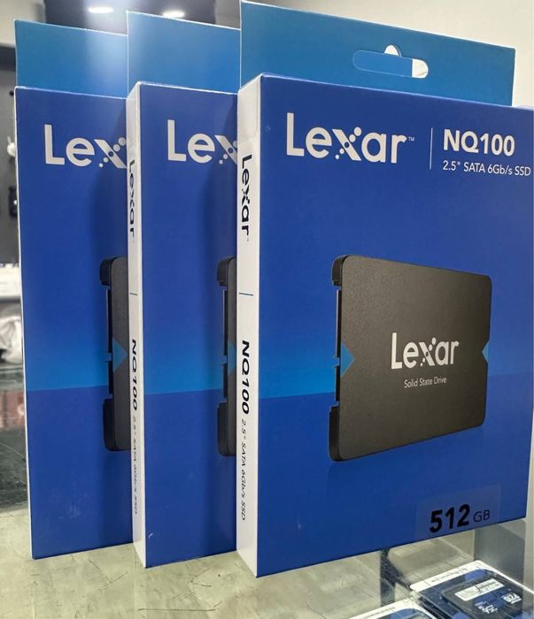 Lexar NQ100  Ssd 512gb  yangi