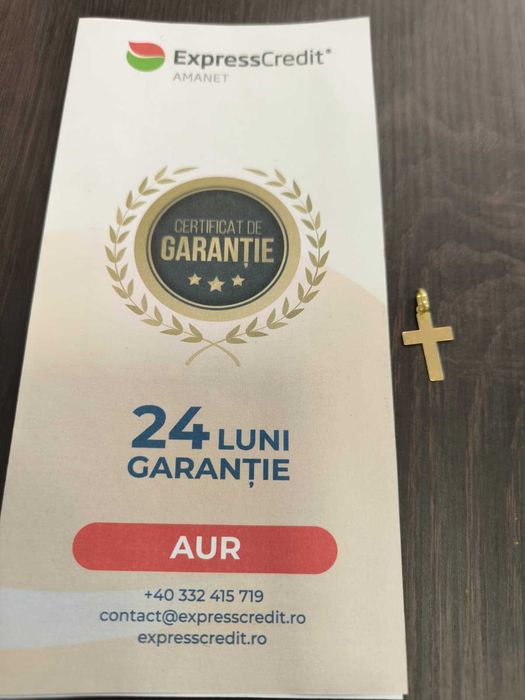 Pandantiv aur 18K 1.08gr (Ag24 b.44829.3) - Garantie 2 ani!