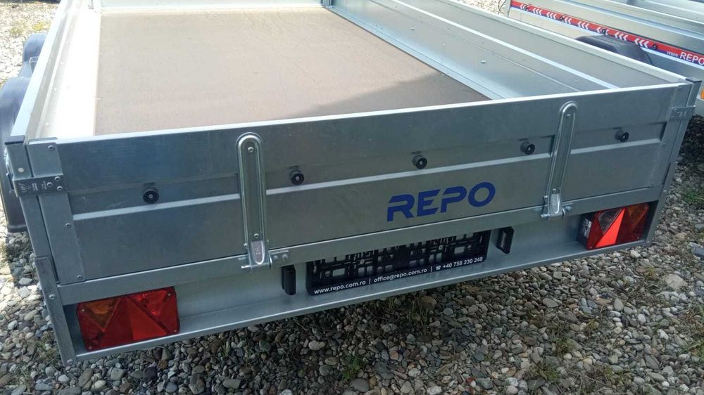Remorca Repo 750 Kg 2 axe  3000x1600 mm --- PLATA IN RATE