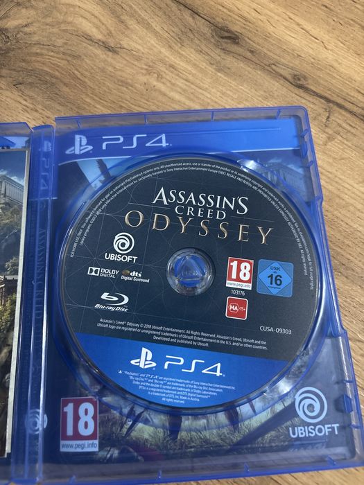 Диск Assassin’s creed Odyssey игра на пс4