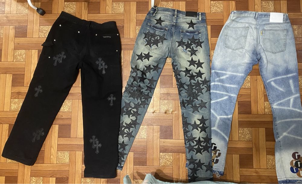 Джинсы Gallery Dept, AMIRI